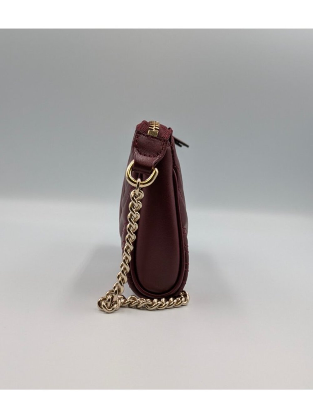Gucci GG Marmont Matelassé Calfskin Small Chain Bag Rosso Ancora 847589 - Picture 5 of 11